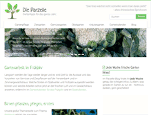Tablet Screenshot of die-parzelle.de